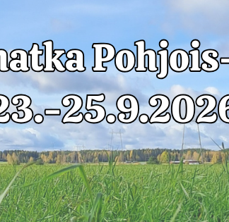 Opintomatka Pohjois-Savoon 23.-25.9.2026