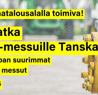 Opintomatka Agromek-messuille Tanskaan