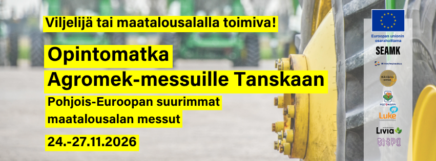 Opintomatka Agromek-messuille Tanskaan